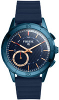 FOSSIL FTW1136 Q Hybrid Watch Smartwatch(Blue Strap, Free Size)