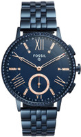 FOSSIL FTW1145 Q Hybrid Watch Smartwatch(Blue Strap, Free Size)