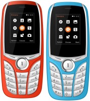 I Kall K301 Combo of Two Mobile(Red & Light Blue) - Price 1299 