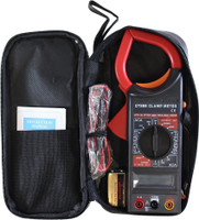 BALRAMA DT266 Digital Multi Purpose Portable Clamp Meter DT-266 AC/DC Current Voltage Auto Range Voltmeter Ammeter Ohmmeter Multimeter Electronic Meter with Battery + Carry Bag + Full Protection Design + Data Hold Function + Non Contact Measurement Digital Voltage Tester
