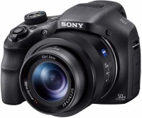 SONY DSC-HX350 Compact Camera with 50x Optical Zoom (8 GB SD Card + Carry Case) Point & Shoot Camera(Black)