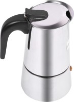 Brecken Paul 320 ml Cups 4 Cups Coffee Maker(Steel)