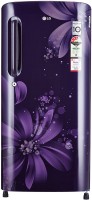 LG 190 L Direct Cool Single Door 3 Star Refrigerator(Purple Aster, GL-B201APAW)