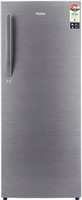 Haier 220 L Direct Cool Single Door 4 Star Refrigerator(Brushline silver, HRD-2204BS-R/E//HRD-2204CBS-R/E)