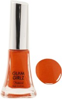 Glam Girlz NATURAL METTALIC ORANGE GEL(9 ml) - Price 129 35 % Off  