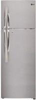 LG 308 L Frost Free Double Door 3 Star Refrigerator(Shiny Steel, GL-T322RPZN)