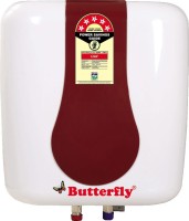 View Butterfly 15 L Electric Water Geyser(White with Cherry Red, WATER HEATER ABS BODY 15 LTR) Home Appliances Price Online(Butterfly)