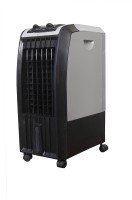 Sameer 9 L Room/Personal Air Cooler(Black Grey, i-Flo Portable Tower Desert Air Cooler/Blower,Black Grey)