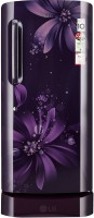 LG 215 L Direct Cool Single Door 3 Star Refrigerator with Base Drawer(Purple Aster, GL-D221APAW)