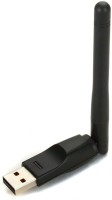 Tronikx Wi-Fi 300Mbps With Antena USB Adapter(Black)
