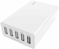 View MTT 5 Port Intelligent 40W/8A Charging USB Hub(White) Laptop Accessories Price Online(MTT)