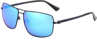 PARIM Rectangular Sunglasses(For Men, Blue)