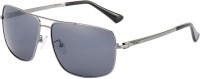 PARIM Rectangular Sunglasses(For Men, Grey)