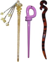 Majik 3 Different combo of juda sticks Bun Stick(Multicolor) - Price 400 80 % Off  