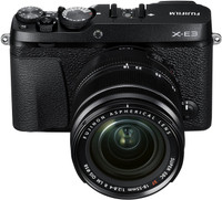 FUJIFILM X-E3 Black with XF 18-55mm Lens Mirrorless Camera Kit(Black)