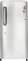LG 215 L Direct Cool Single Door 3 Star Refrigerator(shiny steel, GL-B221APZW)