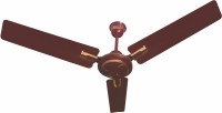 Plaza Eluga-Deco 1200 mm 3 Blade Ceiling Fan(Brown)   Home Appliances  (Plaza)