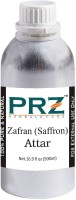 PRZ Zafran (Saffron) Attar Roll-on For Unisex (500 ML) - Pure Natural Premium Quality Perfume (Non-Alcoholic) Floral Attar(Saffron)