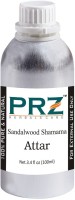 PRZ Sandalwood Shamama Attar For Unisex (100 ML) - Pure Natural Premium Quality Perfume (Non-Alcoholic) Floral Attar(Sandalwood)