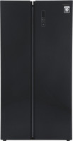 Panasonic 584 L Frost Free Side by Side Refrigerator(Black Glass Door, NR-BS60GKX1)