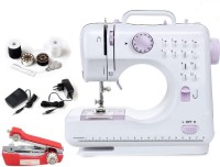 View Benison India ™FSHM built-in Stitch Pattens Portable & Compact With Accessories Electric Sewing Machine Electric Sewing Machine( Built-in Stitches 12) Home Appliances Price Online(Benison India)