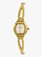 Maxima 07192BMLY Gold Analog Watch For Women