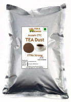 Veg E Wagon Strong Assam CTC Tea Leaves Dust 250 gm Unflavoured Tea Blend Pouch(250 g)