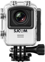 SJCAM Sports Action Camera M20 4K at 24fps UHD Action Camera 16MP Sony Sensor Gyro Stabilization/ 166° Wide FOV Distortion Correction Sports and Action Camera(White, 16 MP)