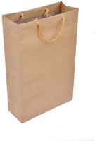INDOGIFTS INDO-BBAG-03 Multipurpose Bag(Brown, 12 inch)