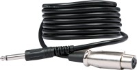 5 CORE 2.5M XLR Female to P38 Mic Cable Cable(Black)