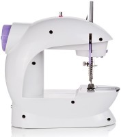 Wishpool White And Purple Sewing Machine Mini 2-Speed Double Thread, Double Speed, Portable Sewing Machine With Light and Cutter Embroidery Sewing Machine Embroidery Sewing Machine( Built-in Stitches 45)   Home Appliances  (Wishpool)