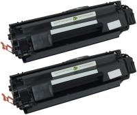 SPS 88A Black Toner Cartridge CC388A Compatible (Pack of 2 ) for HP LaserJet - P1007, P1008, P1106, P1108, M202, M202n, M202dw, M126nw, M128fn, M128fw, M226dw, M226dn, M1136, M1213nf, M1216nfh, M1218nfs Printers Black Ink Toner