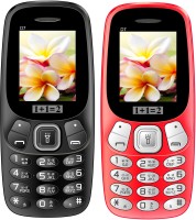 1+1=2 D7 Combo Of Two Mobile(Black, Red) - Price 1119 30 % Off  