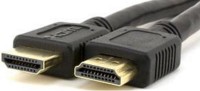 TECHON  TV-out Cable 1.4 Version Gold Plated Connectors, Supports Ethernet 3D, 1080P 4K (10 Feet/ 3 Meters) HDMI Cable(Black, For Computer)