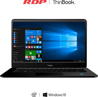 RDP ThinBook Atom Quad Core - (2 GB/32 GB EMMC Storage/Windows 10) 1430b Thin and Light Laptop(14.1 inch, Black, 1.36 kg) RDP ThinBook Atom Quad Core - (2 GB/32 GB EMMC Storage/Windows 10) 1430b Thin and Light Laptop(14.1 inch, Black, 1.36 kg)