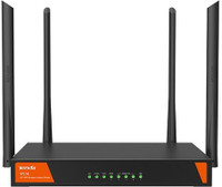 TENDA W15E AC1200 1200 Mbps Wireless Router(Black, Dual Band)