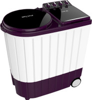 Whirlpool 9.5 kg 5 Star, Hard Water wash Semi Automatic Top Load Purple, White(ACE XL 9.5 Royal Purple (5YR))