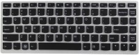 Saco Chiclet for Lenovo Ultrabook Yoga 2 Pro 13 Laptop Keyboard Skin(Black, Transparent)   Laptop Accessories  (Saco)