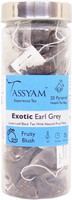 Tassyam Exotic Earl Grey | 20 Pyramid Tea Bags Bergamot Orange Black Tea Plastic Bottle(20 Bags)