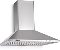 Sunflame CHIMNEY LIVA SS 60 WITH B/F Wall Mounted Chimney(RED, WHITE 700 CMH)