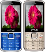 Gfive G9 Combo of Two Mobile(Blue, Rose Gold) - Price 2069 31 % Off  