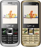 Gfive W1 Combo of Two Mobile(Black, Golden) - Price 2259 24 % Off  