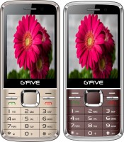 Gfive G9 Combo of Two Mobile(Coffee, Rose Gold) - Price 2060 31 % Off  