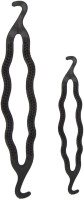 Out Of Box Hair Styling Clip Bun/Juda Maker Braid Tool 1 Big Size 1 Small Size Bun(Black) - Price 109 56 % Off  
