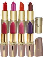 La Perla Super Stay Color Lipstick Pack of 8(4.5 g, Multicolor) - Price 455 79 % Off  