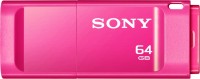SONY USM64X/P2 64 GB Pen Drive(Pink)