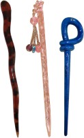 Kabello Curly Combo of Multi Color Juda Sticks Bun Stick(Multicolor) - Price 430 78 % Off  