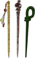 Kabello Curly Combo of Multi Color Juda Sticks Bun Stick(Multicolor) - Price 420 79 % Off  