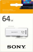 SONY USM64GR/W3//USM64GR/W2 64 GB Pen Drive(White)