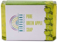 Nirvaana Handmade Natural Green Apple Soap(100 g) - Price 55 57 % Off  